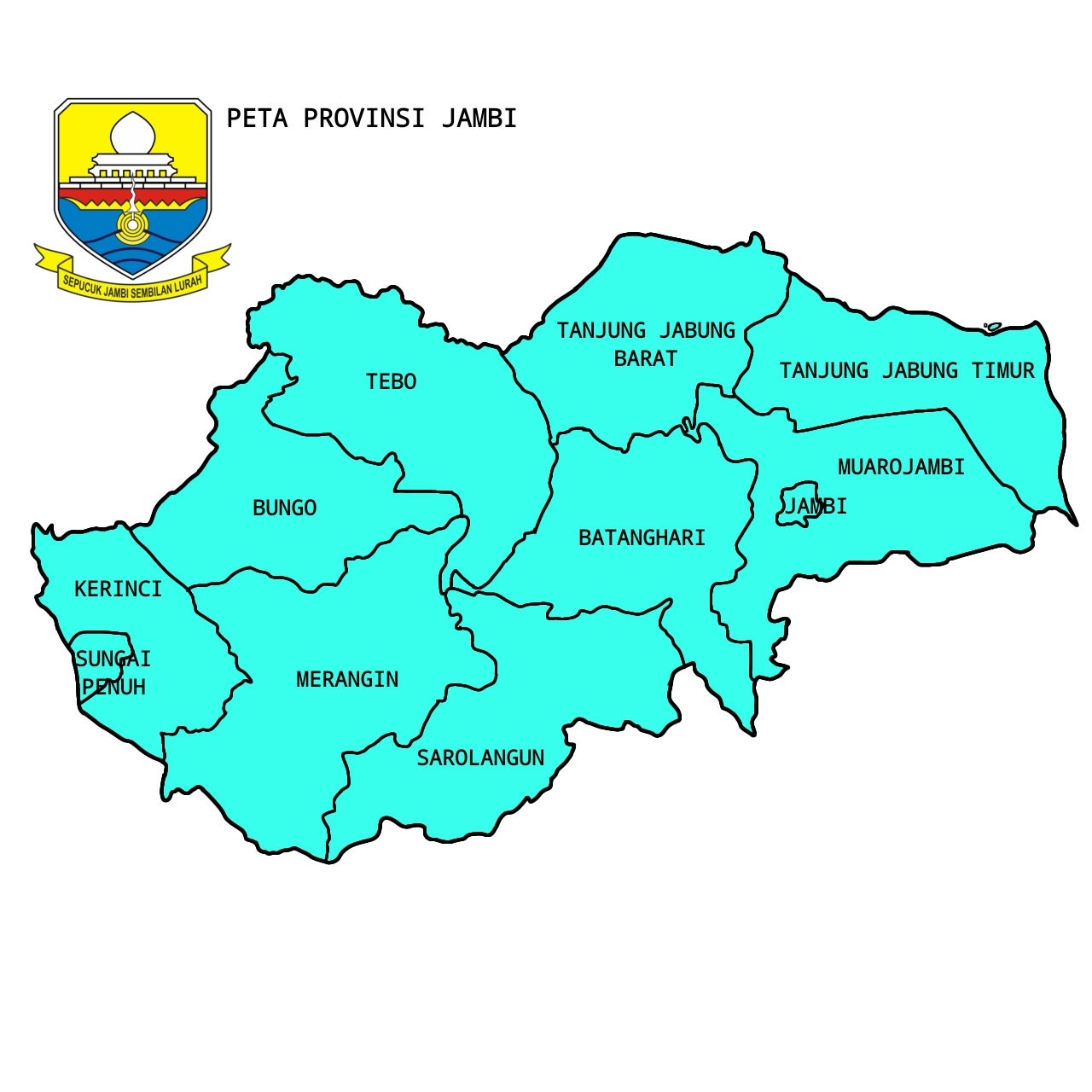 Peta provinsi